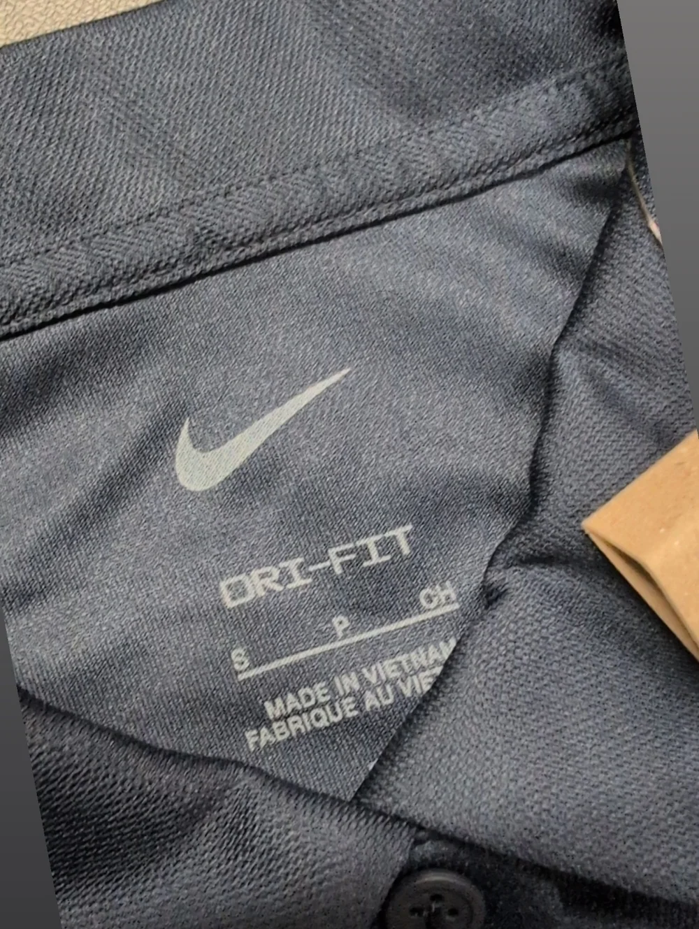 Nike Women's Obsidian Navy Sleeveless Dri-FIT Golf Polo- Size S